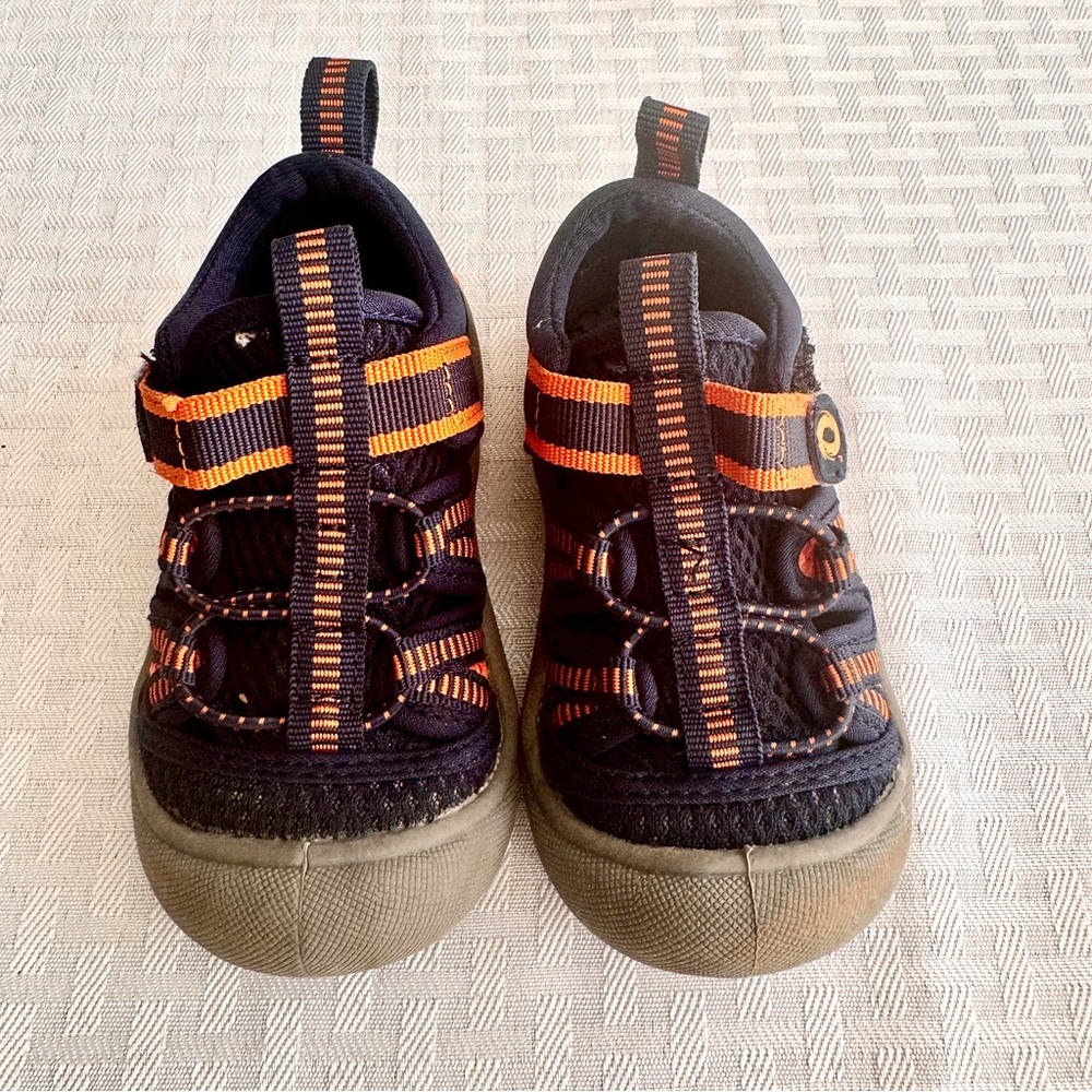 Academy BCG Toddler 5 Boys Water Sandals Hiking Shoes Navy Orange YFWGSS3246